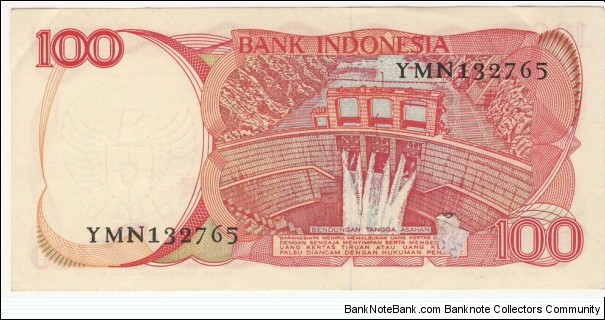 Banknote from Indonesia year 1984