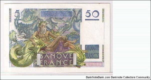 Banknote from France year 1947