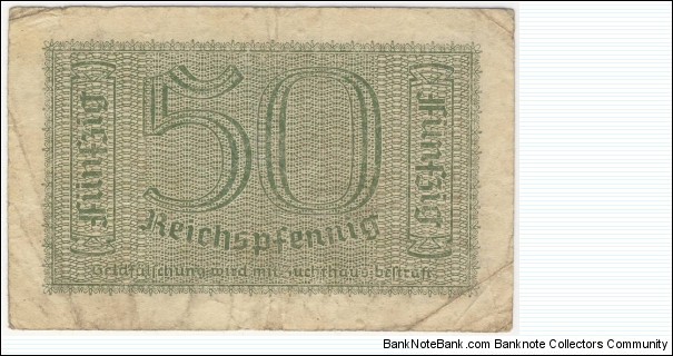 Banknote from Germany year 1939