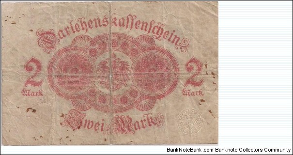 Banknote from Germany year 1914