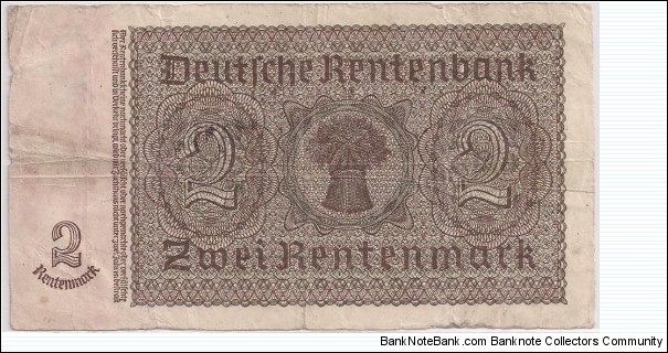 Banknote from Germany year 1937