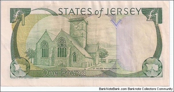 Banknote from Jersey year 1989