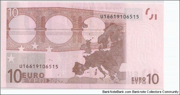 Banknote from France year 2002