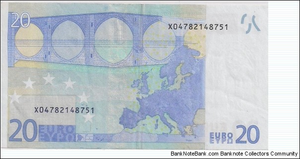 Banknote from Germany year 2002