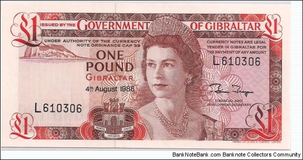 1 Pound Banknote