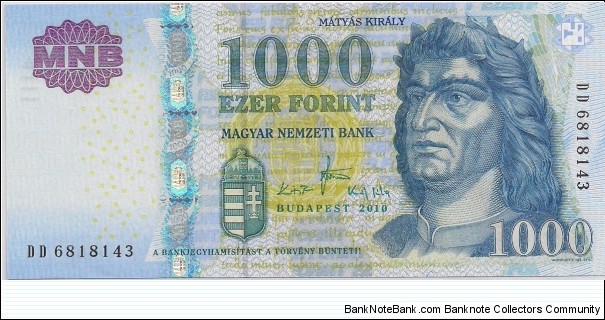 1000 FORINT Banknote