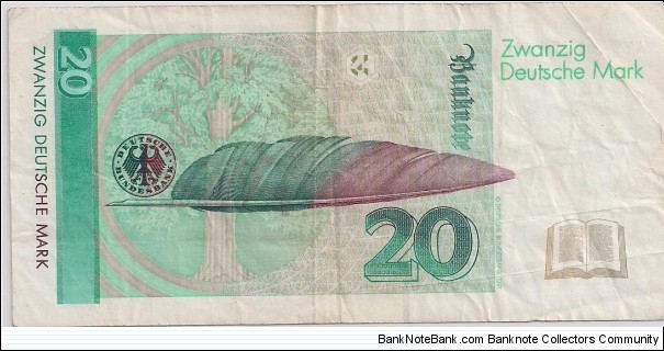 Banknote from Germany year 1993
