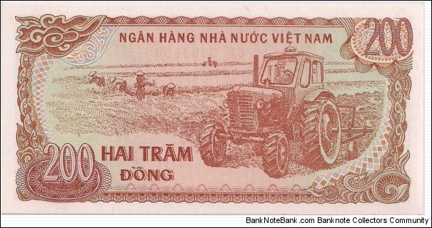 Banknote from Vietnam year 1987