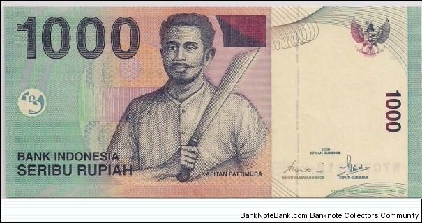 1000 Rupiah Banknote