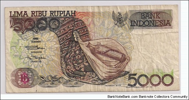 5000 Rupiah Banknote