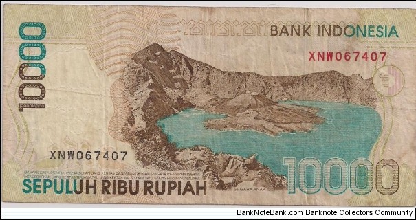 Banknote from Indonesia year 1998