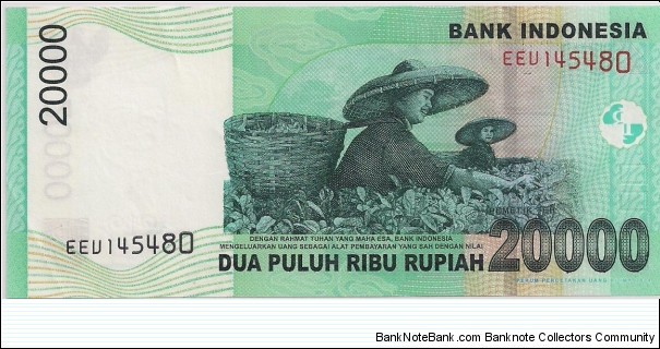 Banknote from Indonesia year 2009