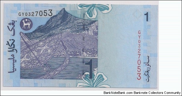 Banknote from Malaysia year 1996