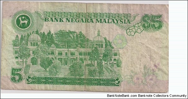 Banknote from Malaysia year 1995