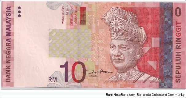 10 RINGGIT Banknote