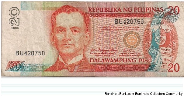 20 Pesos Banknote