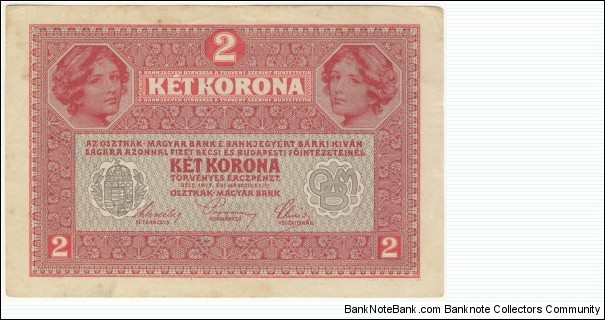 Banknote from Austria year 1917