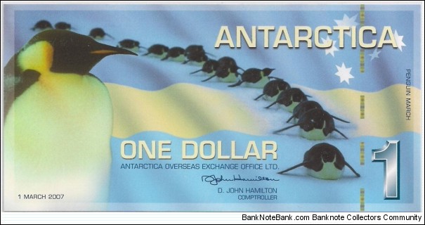 Antarctica 1 Dollar
