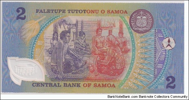 Banknote from Samoa year 1990