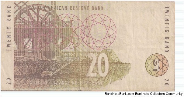 Banknote from South Africa year 1996