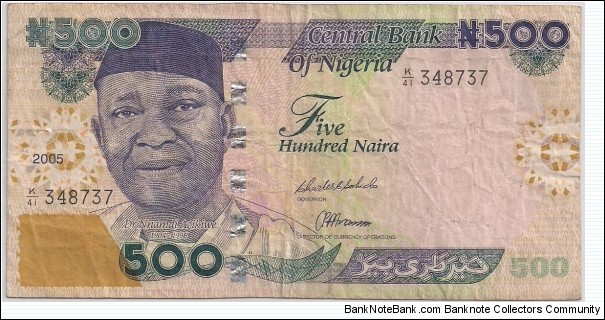 500 Naira Banknote