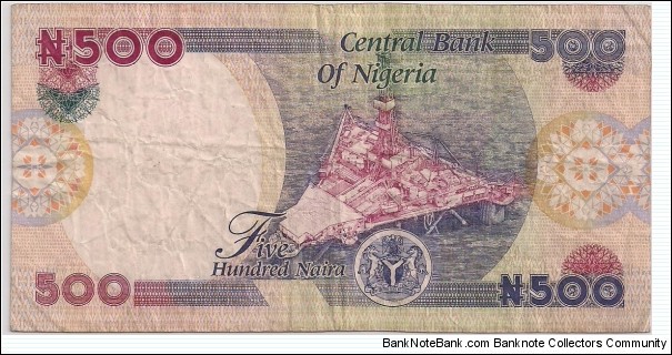 Banknote from Nigeria year 2005