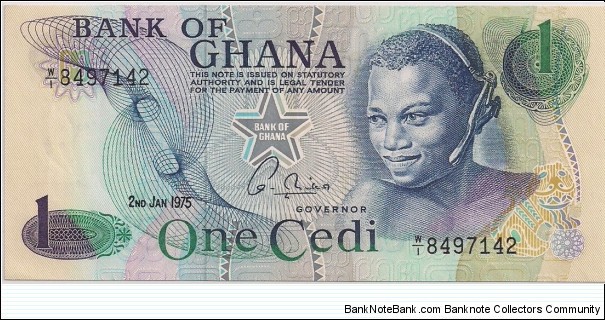 1 Cedi Banknote