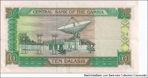 Banknote from Gambia year 1996