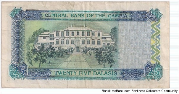 Banknote from Gambia year 1996