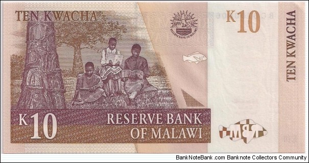 Banknote from Malawi year 2004