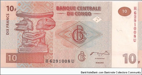 10 Francs Banknote