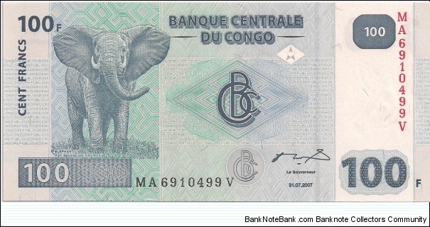 100 Francs Banknote