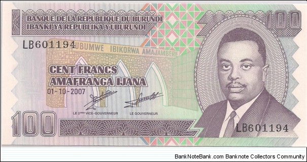 100 Francs Banknote