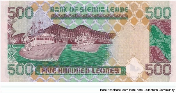Banknote from Sierra Leone year 2003