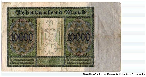 Banknote from Germany year 1922