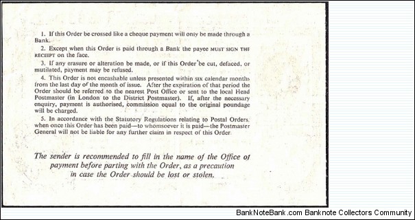 Banknote from United Kingdom year 1962
