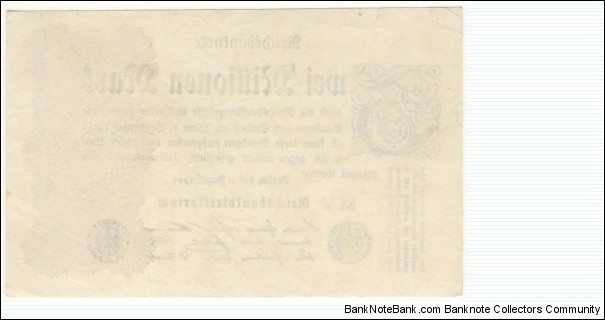 Banknote from Germany year 1923