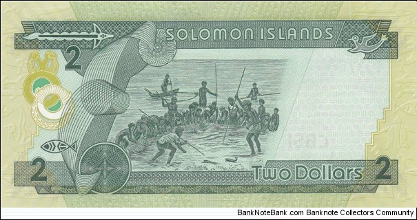 Banknote from Solomon Islands year 2004