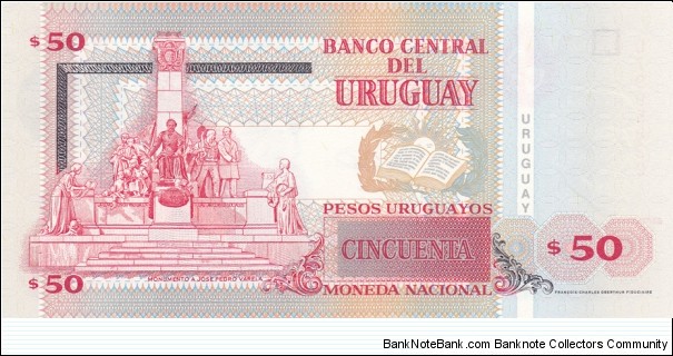 Banknote from Uruguay year 2008