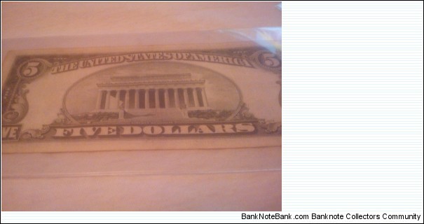 Banknote from USA year 1935