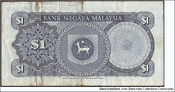 Banknote from Malaysia year 0