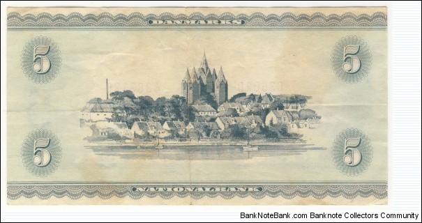 Banknote from Denmark year 1936