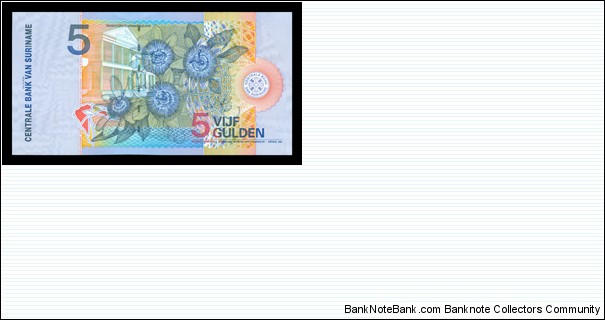 Banknote from Suriname year 2000