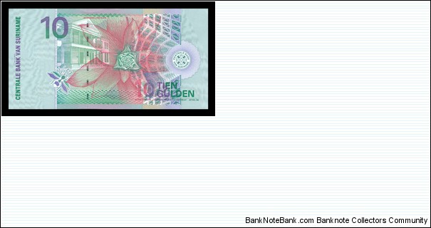 Banknote from Suriname year 2000