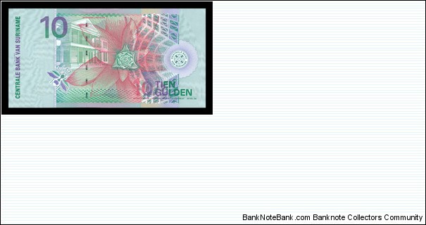 Banknote from Suriname year 2000