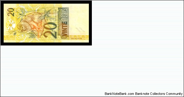 Banknote from Brazil year 2003