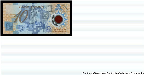 Banknote from Brazil year 2000