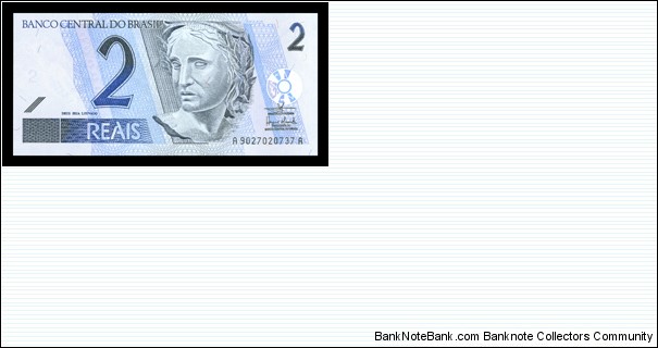 Brazil, 2 Reais, ND(2006), P249c Banknote