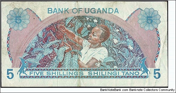 Banknote from Uganda year 0
