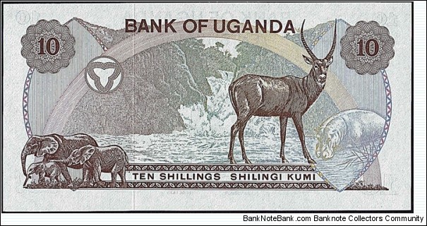 Banknote from Uganda year 0